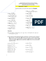 Exercicios Derivada Lista3