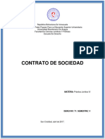 Trabajo Sobre Contrato de Sociedad.