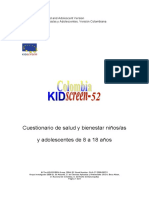 KIDSCREEN-52 - ChildrenAdolescents - Colombia Calidad de Vida Relacionada Con La Salud