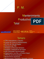 Mantenimiento Productivo Total (Presentación).