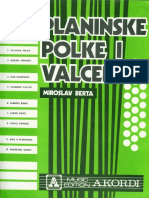Planinske Polke i Valceri - Harmonika - Miroslav Berta