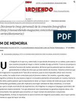 M de Memoria - Clavoardiendo Magazine