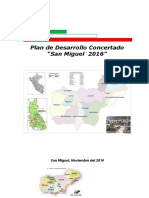 Plan de Desarrollo Concertado San Miguel