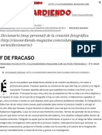 F de Fracaso - Clavoardiendo Magazine