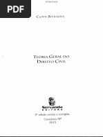 BEVILAQUA, C. Teoria Geral Direito 2.Ed