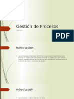 Gestión de Procesos