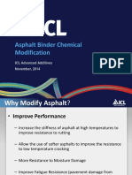 Asphalt Binder Chemical Modification