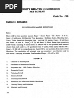 Download NET Syllabus for English Literature by Chandra Sekhar Patro SN3511050 doc pdf
