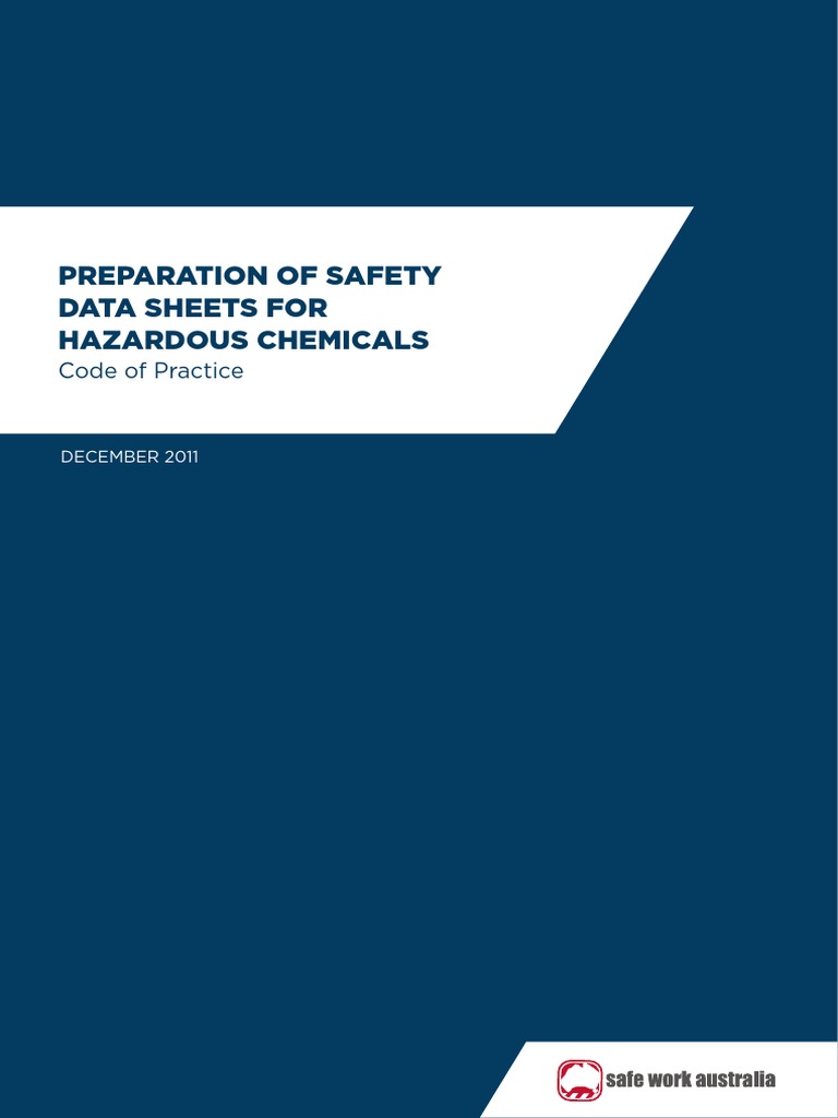 COP Preparation of Safety Data Sheet For Hazardous Chemicals PDF