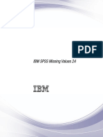 IBM SPSS Missing Values