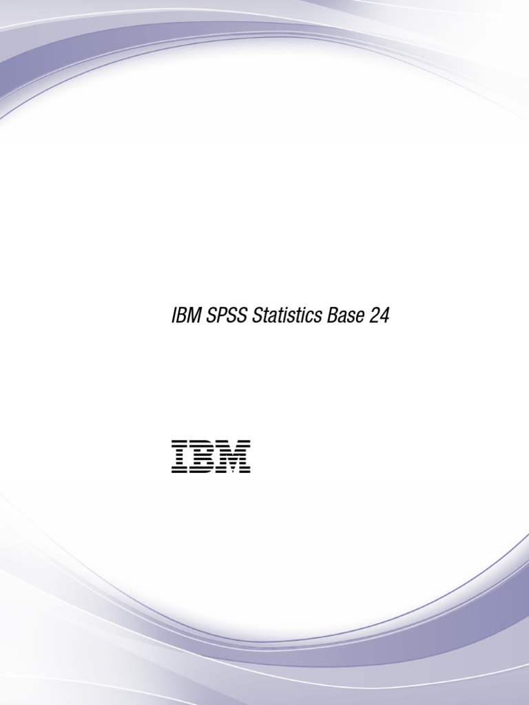 IBM SPSS Statistics Base PDF | PDF | Oblicuidad | Desviación Estándar