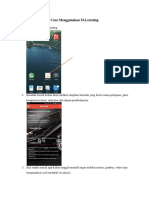 Cara Menggunakan M Learning