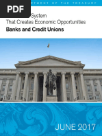A Financial System - Treasury Secretary Mnuchin Report #1