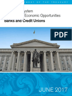 A Financial System - Treasury Secretary Mnuchin Report #1