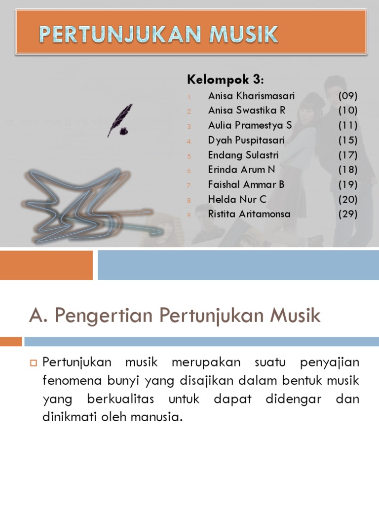 Pertunjukan Musik Pptx