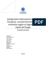 Investigación "Inmigrantes Tarapacá"