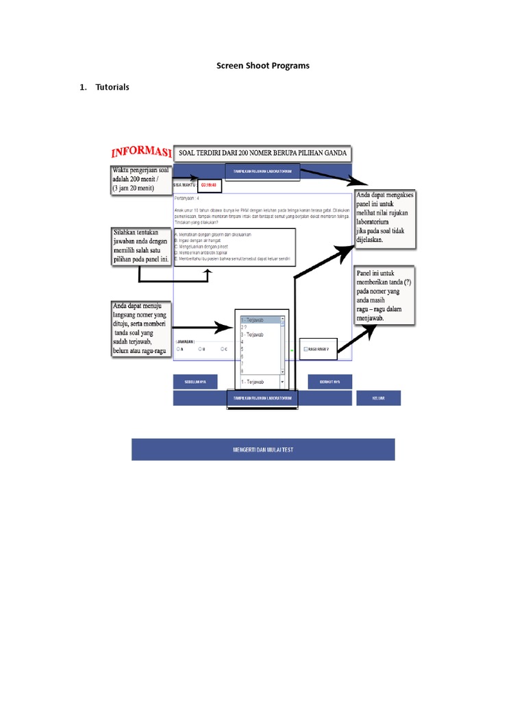 Tutorials: Screen Shoot Programs | PDF
