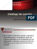 catalogo de cuentas