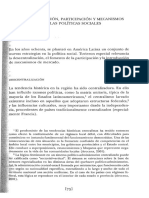 Cohen y Franco. Gestión Social. Cómo Lograr Eficiencia e Impacto en Las Políticas Sociales. Caps 3 Al 5