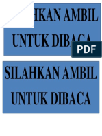 Silahkann Ambil Fixx