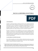 Hacia La Reforma Electoral 2002 06