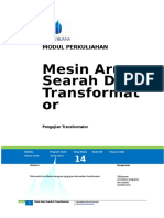 Modul Mesin Arus Searah Dan Transformator [TM15]