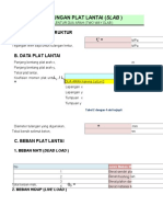 Cara Perhitungan Kolom Balok Plat