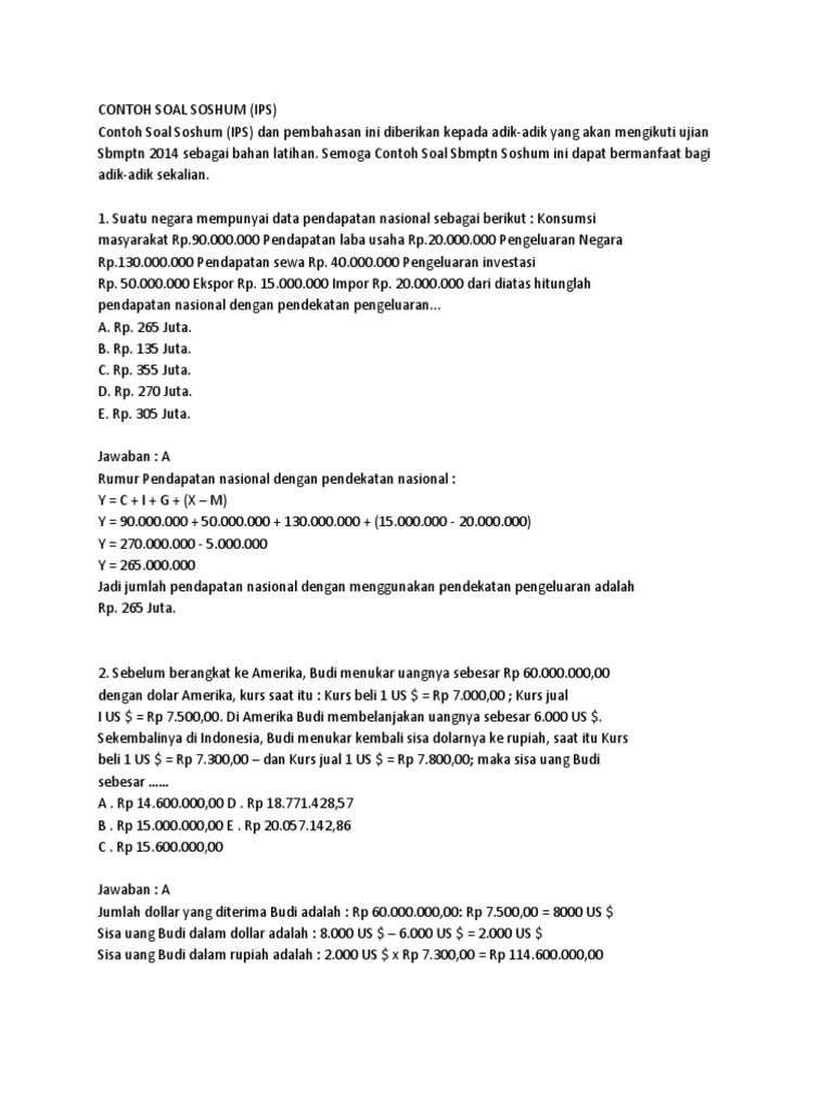 106 Contoh Soal Dan Jawaban Kurs Jual Dan Kurs Beli Terlengkap Dikdasmen