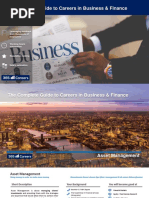 The Complete Guide to Careers in Business & Finance