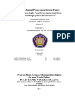 Tugas Jurnal Penerapan Sistem Fuzzy