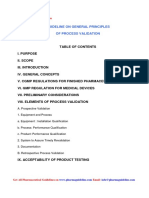 Process Validation Guidelines PDF