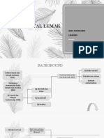 Analisis Total Lemak Makanan