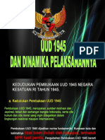 UUD 1945 Dan Dinamika Pelaksanaannya