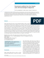 Diagnosis of Chronic Disseminated Candidosis From Liver Biopsies by A Novel PCR in Patients With Haematological Malignancies 2012 Clinical Microbiolog