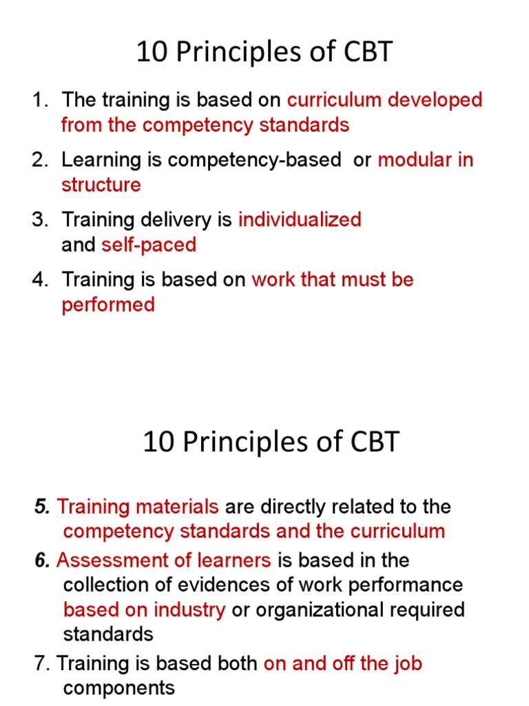 10 principles of cbt pdf