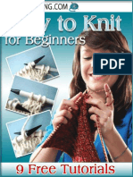 Knit For Beginners PDF