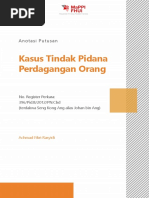 Download Anotasi Putusan Perkara Tindak Pidana Perdagangan Orang by Ida Ayu Kade SN351147804 doc pdf