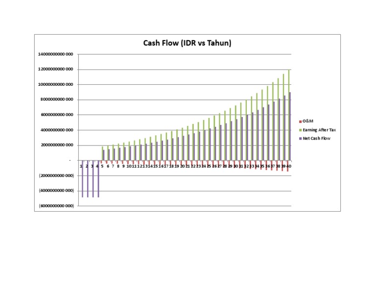 Cash Flow (IDR Vs Tahun) | PDF