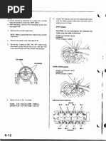 Honda Civic D16y5 Valve Adjusment Valve Steam PDF