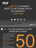 Download Twenty Two Interesting Ways to Use Google Docs by nikappi SN35114989 doc pdf