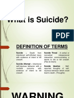 Report on Suicide