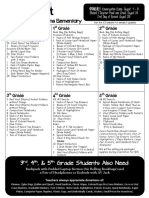 Supply List 2017-2018