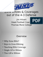 Zone Blitzes Coverages Out of The 43