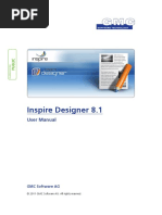 InspireDesigner-User - Manual-V8 1 0 2 PDF