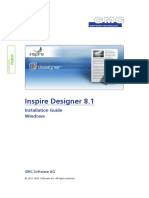 InspireDesigner Installation Guide V8.1.0.1