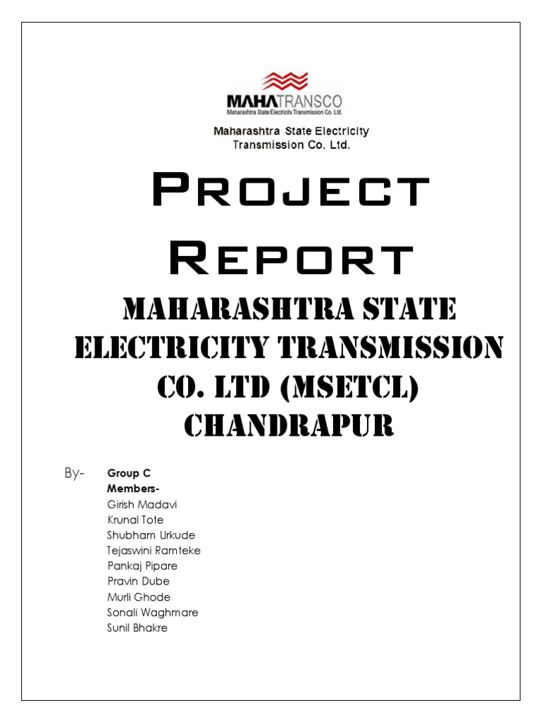 Industrial Training Report PDF PDF Transformer Relay