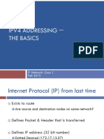 C1 - Lec07 IPv4 Basics PDF