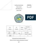 Cover Laporan Praktikum Fisika Dasar Massa Jenis