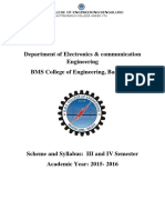 III and IV Scheme and Syllabus Ece Updated