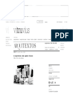 Arquitextos 045.12- A Arquitetura Como Agente Fílmico - Vitruvius